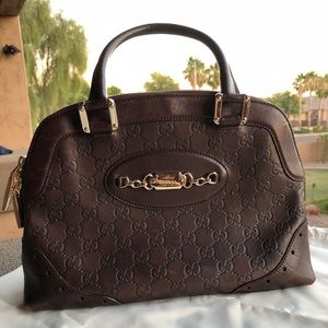 Gucci Guccissima Leather Handbag